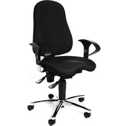 Topstar Drehstuhl Sitness 10, Dauerkontakt 5-8 Stunden schwarz