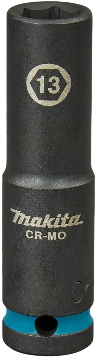 Imp Makita Schlagschrauber-Stecknuss Act schwarz, 1 2 13 mm lang – E-16449