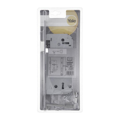 Yale 1019027 – 1 Doppel-Einsteckschloss umkehrbar A1306 50 mm | 1 Stk