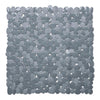 Wicotex Duschmatte Anti-Rutsch-Steine 53x53cm grau