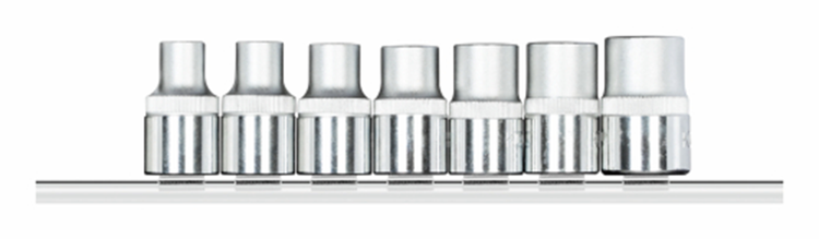 Gedore Red DOPS Set Set 1 2 Zoll TX auf Schienen Silber 7-Stück