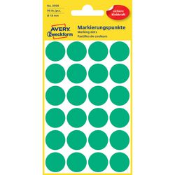 Markierungspunkte Avery Zweckform 3006 grün 96 Stück