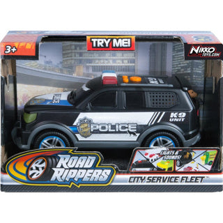 Nikko Toys Nikko Road Rippers City: Polizei-Geländewagen mit Hund (20023 20020)