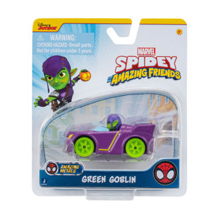 Spidey, die Fahrzeuge besetzt