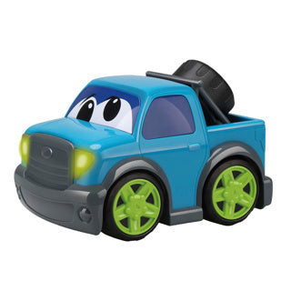 Kiddygo Auto Pick -up Truck 19 cm mit Licht und Klang blau
