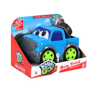 Kiddygo Auto Pick -up Truck 19 cm mit Licht und Klang blau