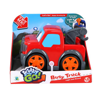 Kiddygo Auto Pick -up Truck 19 cm mit Licht und Klang rot