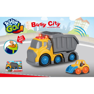Kiddygo Muldenwagen mit Licht und Sound 19,5 cm