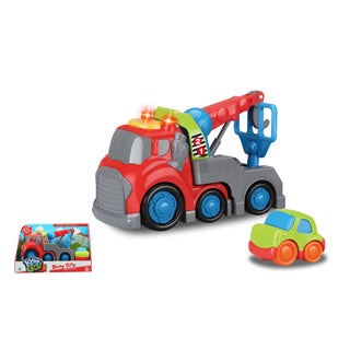 Kiddy Go Tow Truck mit Licht und Sound 19,5 cm