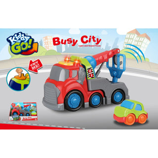 Kiddy Go Tow Truck mit Licht und Sound 19,5 cm