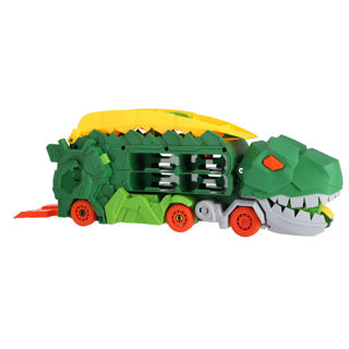 Keine Marke Transporter-Tragekoffer Dino mit 2 Druckgussautos
