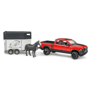 BRUDER AUTO DODGE RAM mit Pferdeanhänger