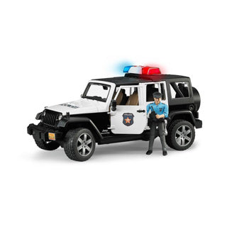 Bruder Jeep Wrangler Unlimited Rubicon Police Car mit PO