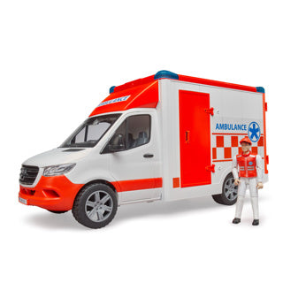 BRUDER MB Sprinter Ambulance mit Fahrer