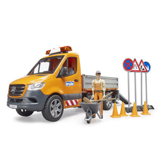 BRUDER MB Sprinter Municipal Vehikel mit Licht und Schall