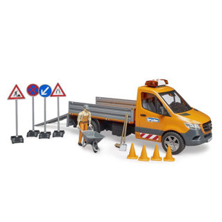 BRUDER MB Sprinter Municipal Vehikel mit Licht und Schall