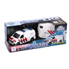 Kinder Globe Globe VW Transporter Polizei mit Pferdeanhänger