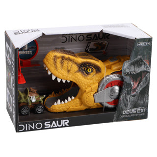 Dino schießt Autospiel -Set