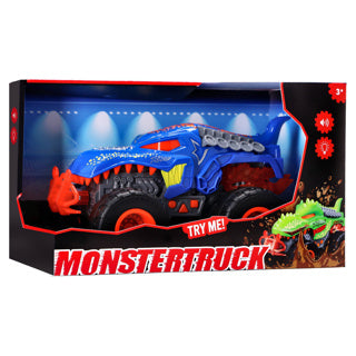 Rapid Wheels Monster Truck Dino Blau mit Licht und Klang