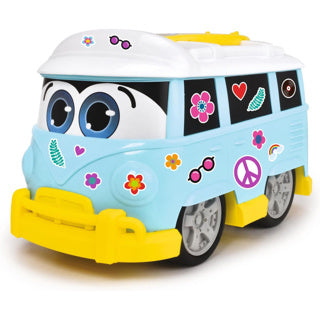 Bus Dickie Sunny Surfer Bus 25 cm mit Aufklebern