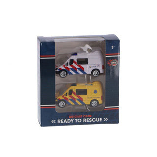 Rapid Wheels Datman Emergency Service Vehicle 2 Teile Assorti