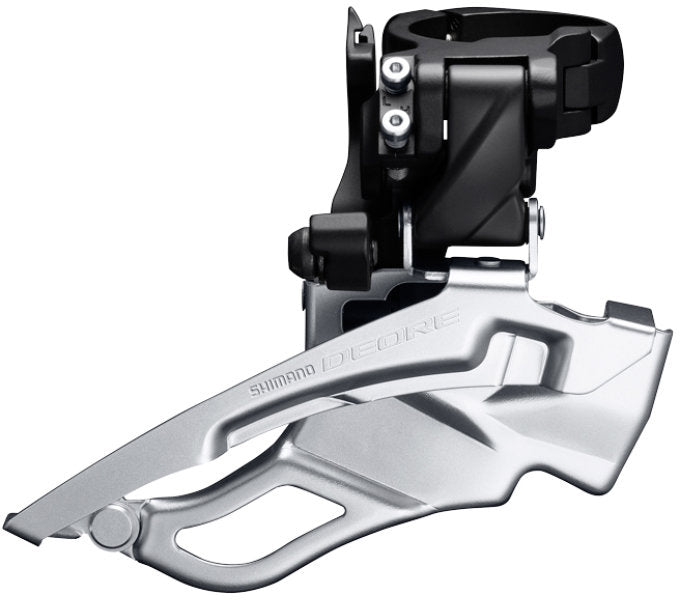 Shimano Voorchaeilleur 3 x 10-Gang Deore FD-T6000 Down Swing mit hoher Klemme 44-48T Schwarz