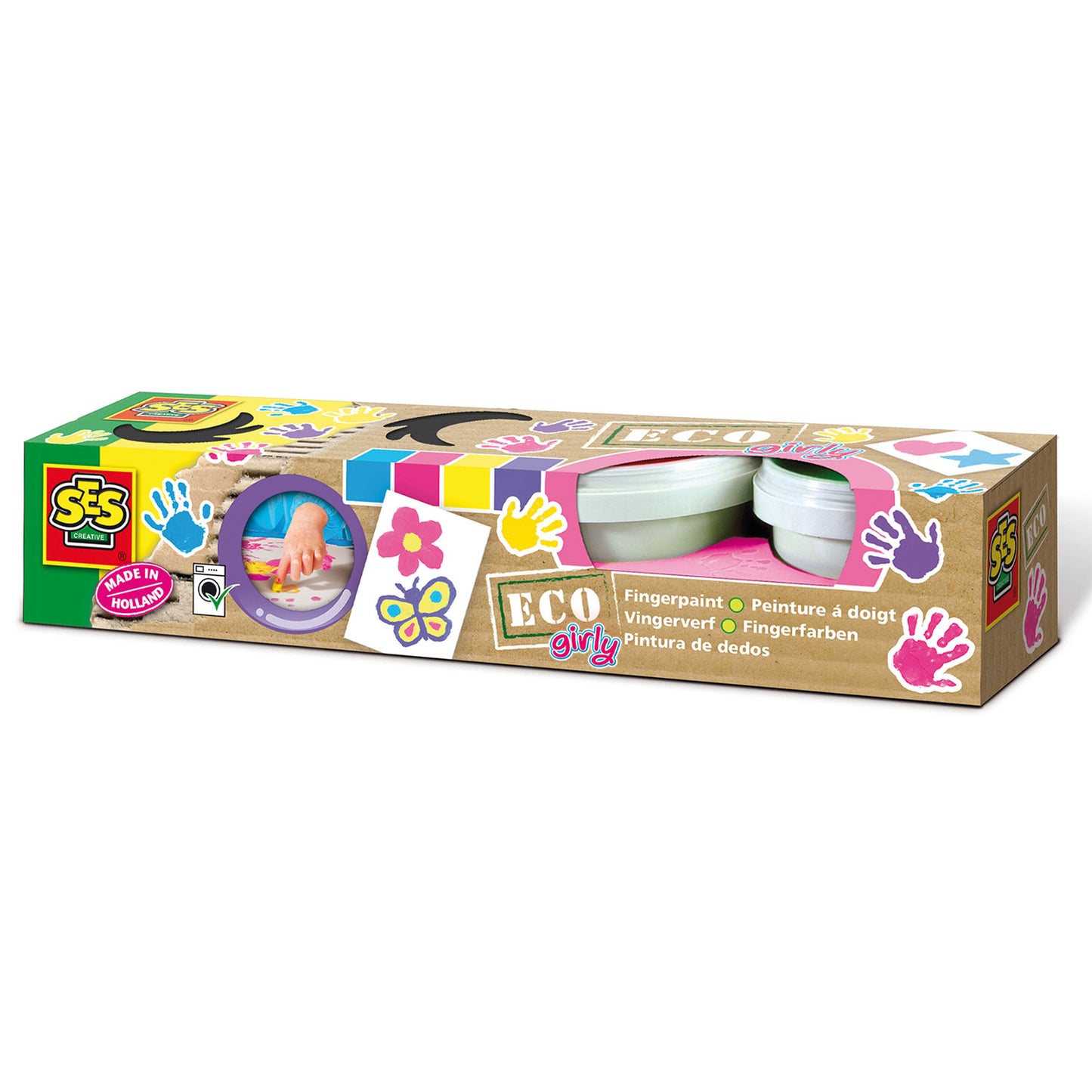 SES Eco Fingerfarbe Farben