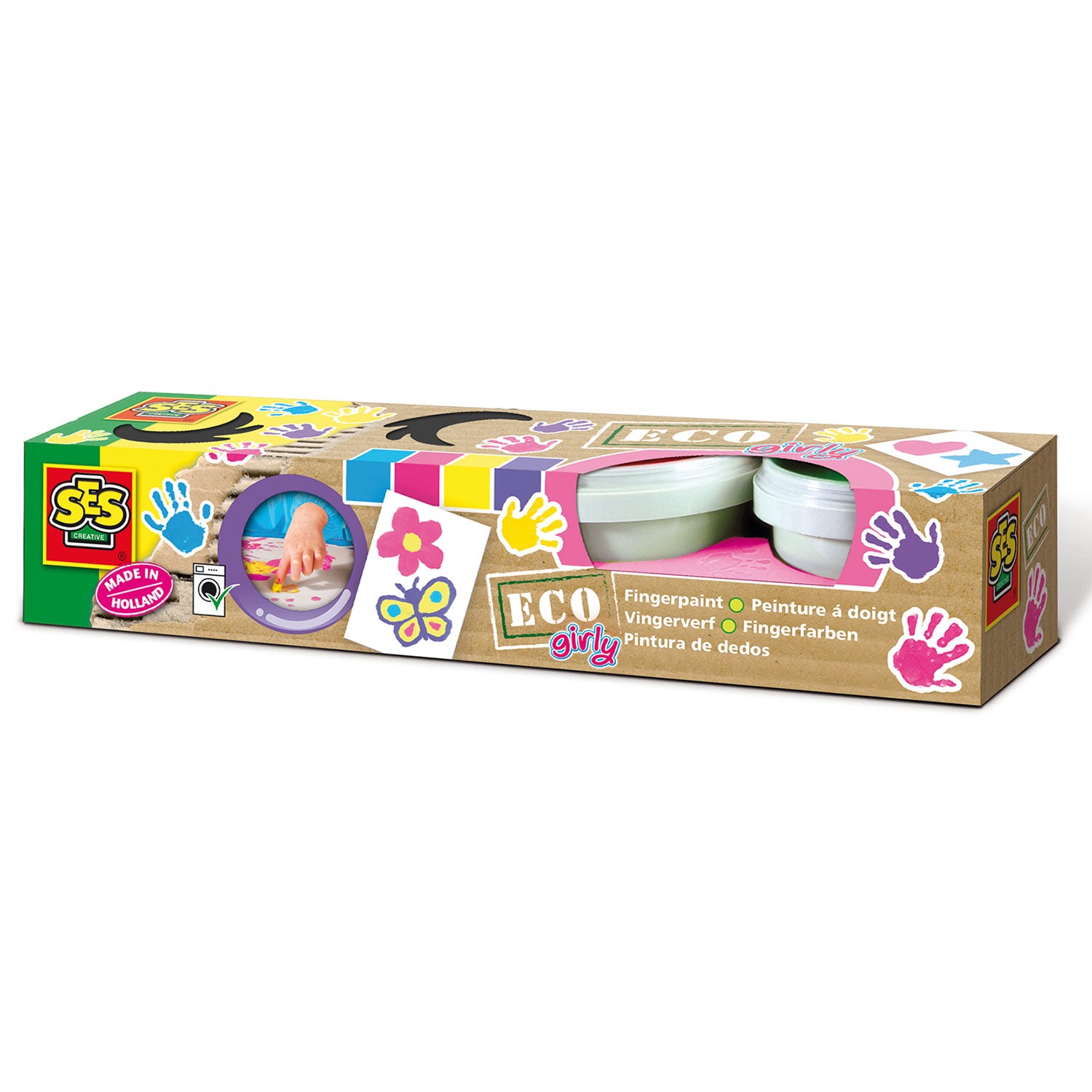 SES Eco Fingerfarbe Farben