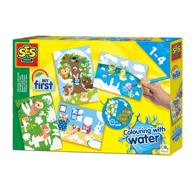 SES meine ersten Farben mit Wasser - versteckte Tiere