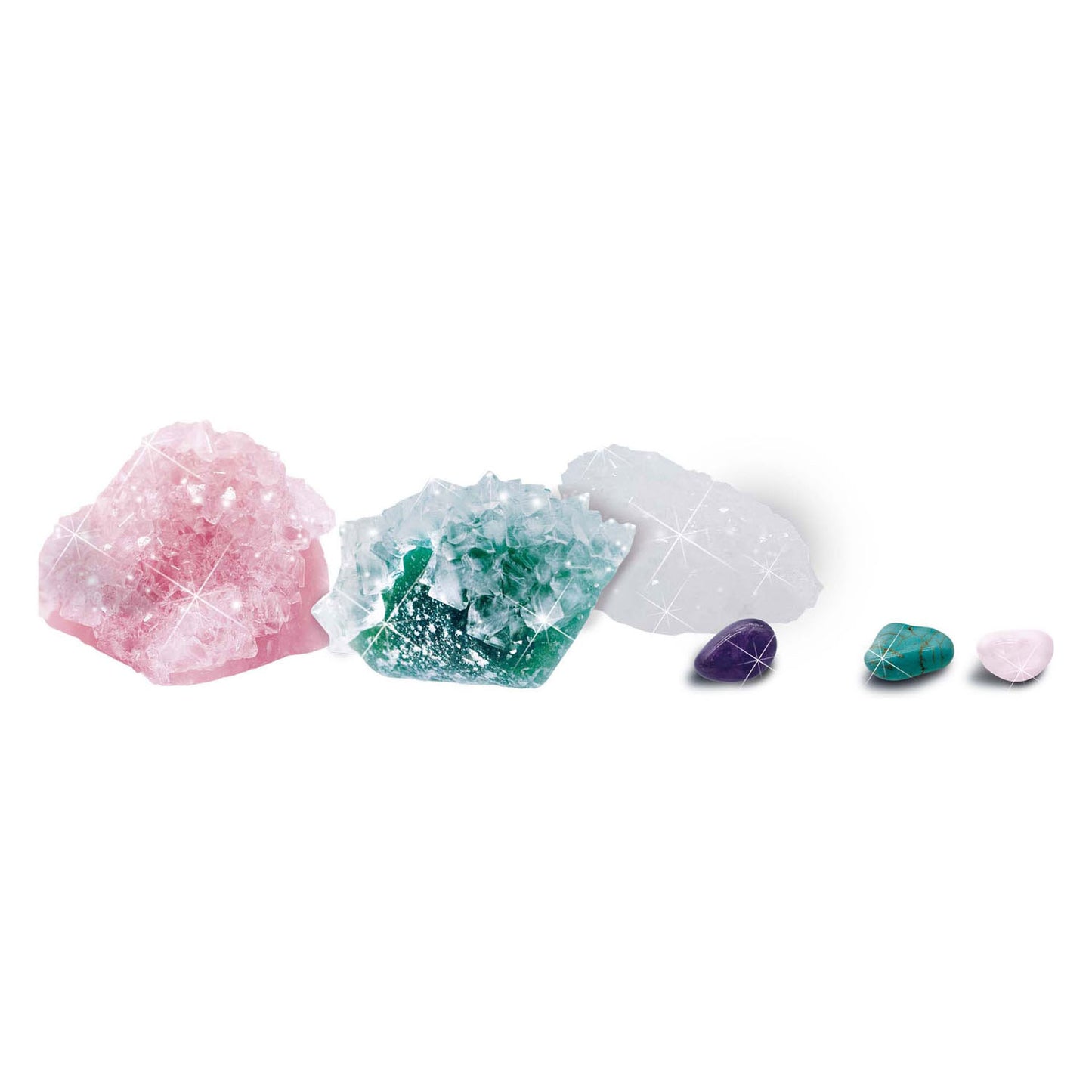 SEs wachsen Kristalle und Edelsteine