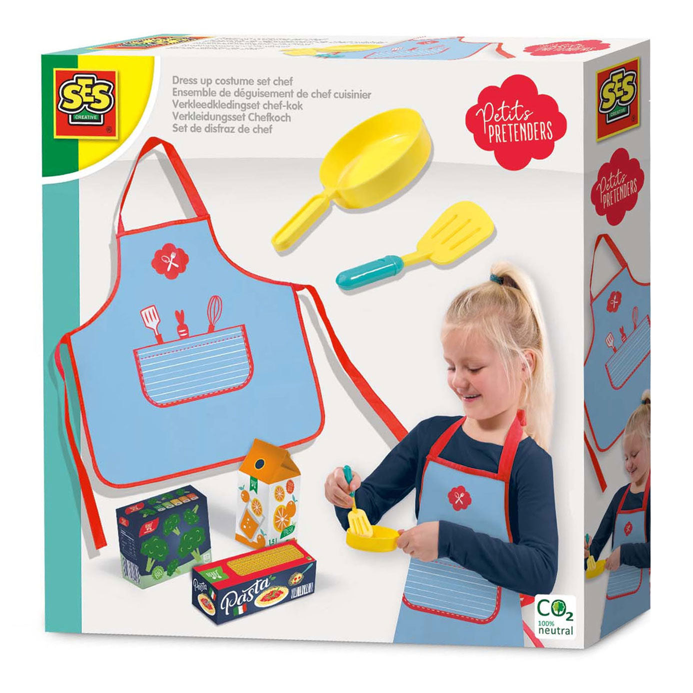 SES Petit Pretenders verkleiden Ess -Set -Küchenchef