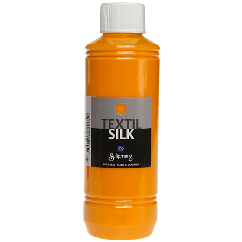 Schjerning Seidenfarbe Ascheseide, goldgelb, 250 ml 1 Flasche