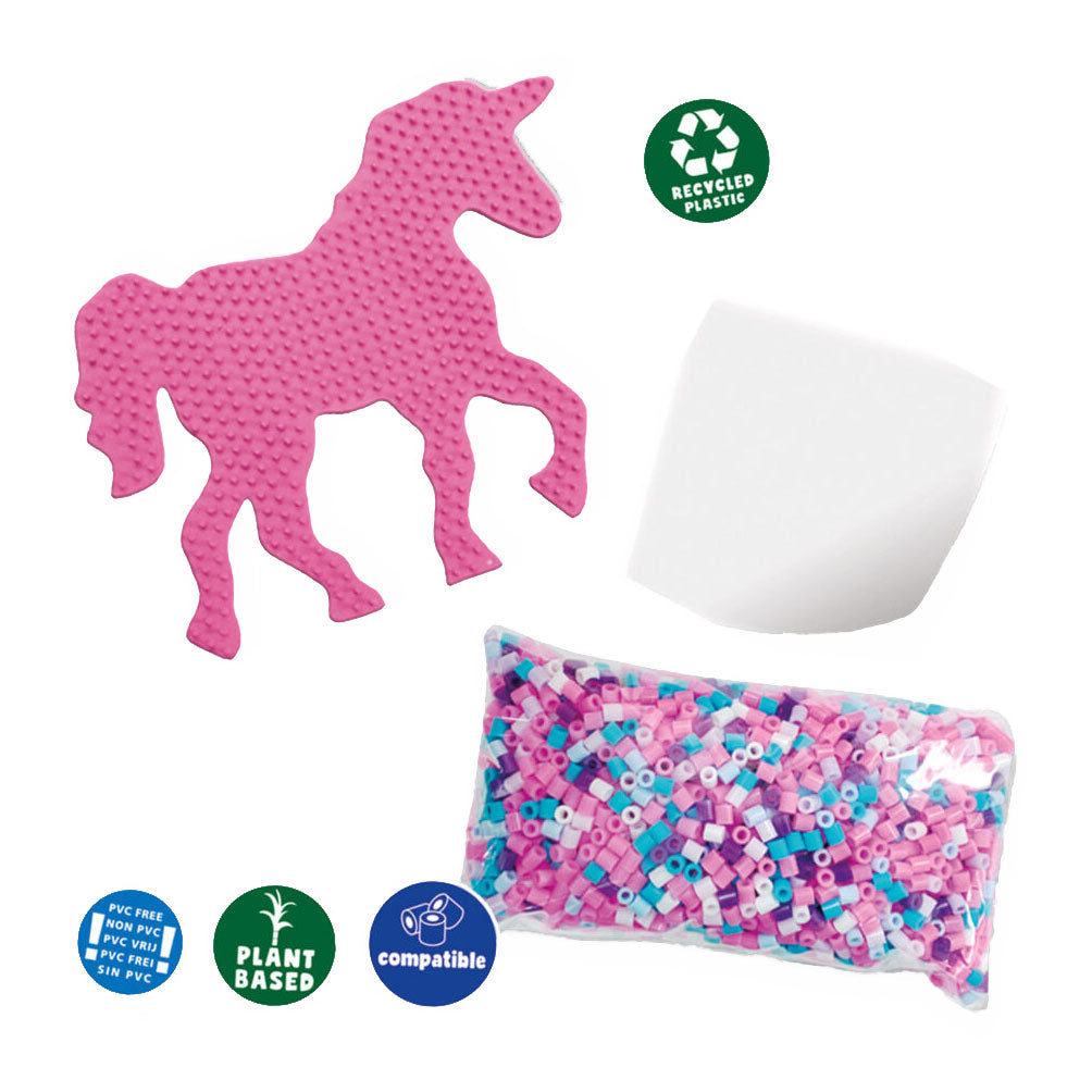 SES Green Beedz - String Perle Set Unicorn