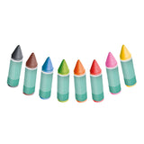 SES Tiny Talent Bath Kreide 8 Farben - afbeelding 2