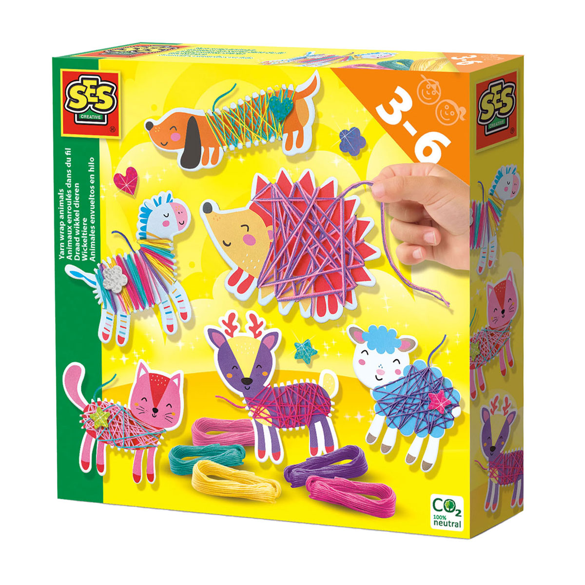 SES -Faden -Wickel -Tiere