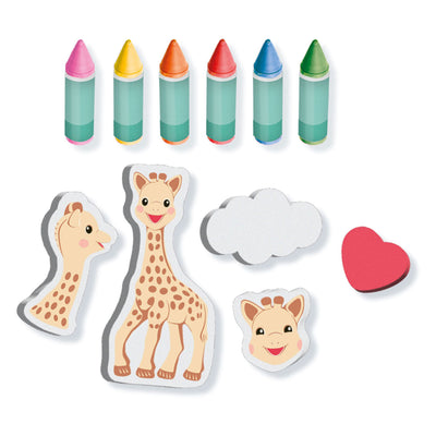 SES Sophie La Girafe Badkreide mit Formen