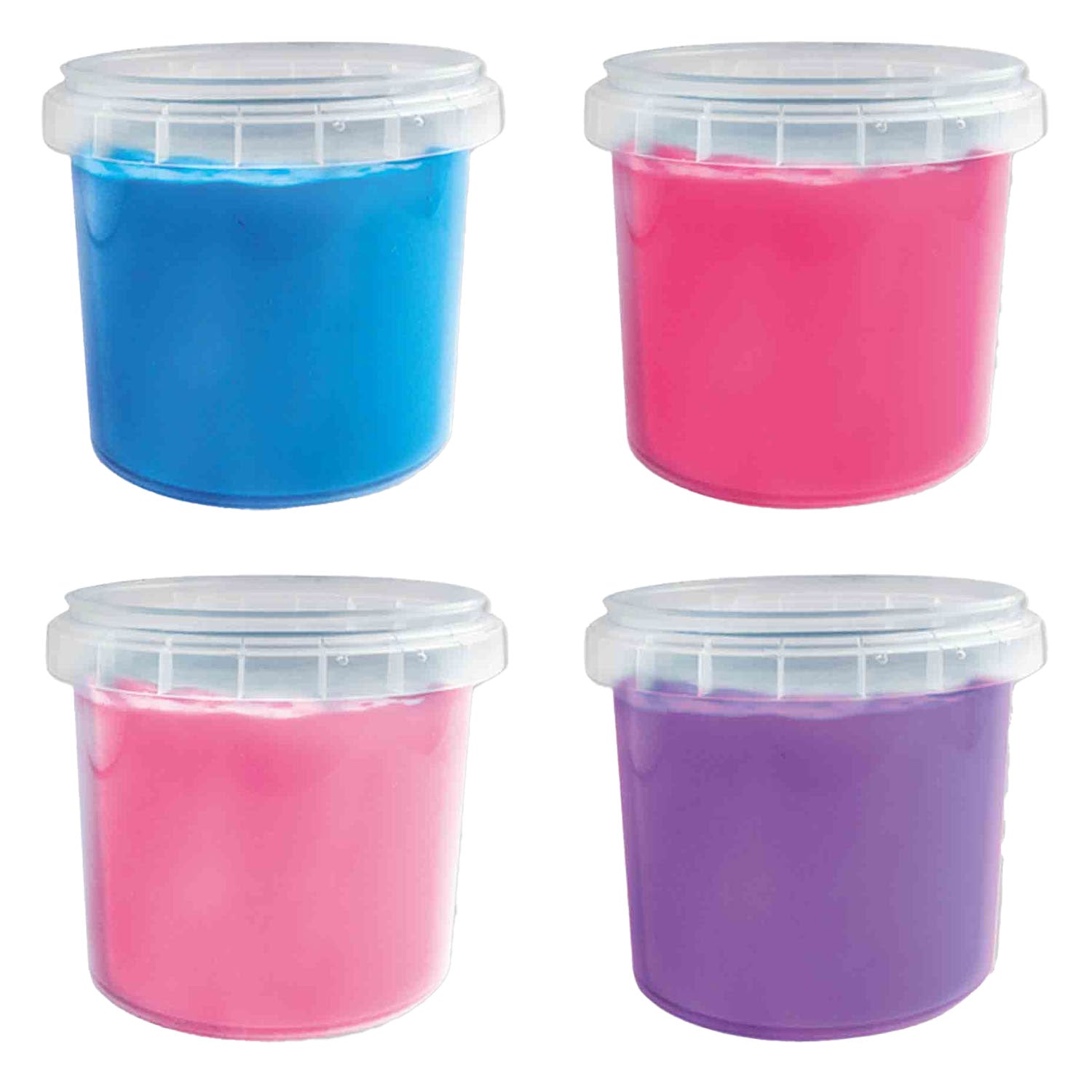 SES Fingerfarbe trendige Farben, 4x110ml