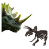 SES Erkunden und Skelett grub 2in1 Triceratops aus