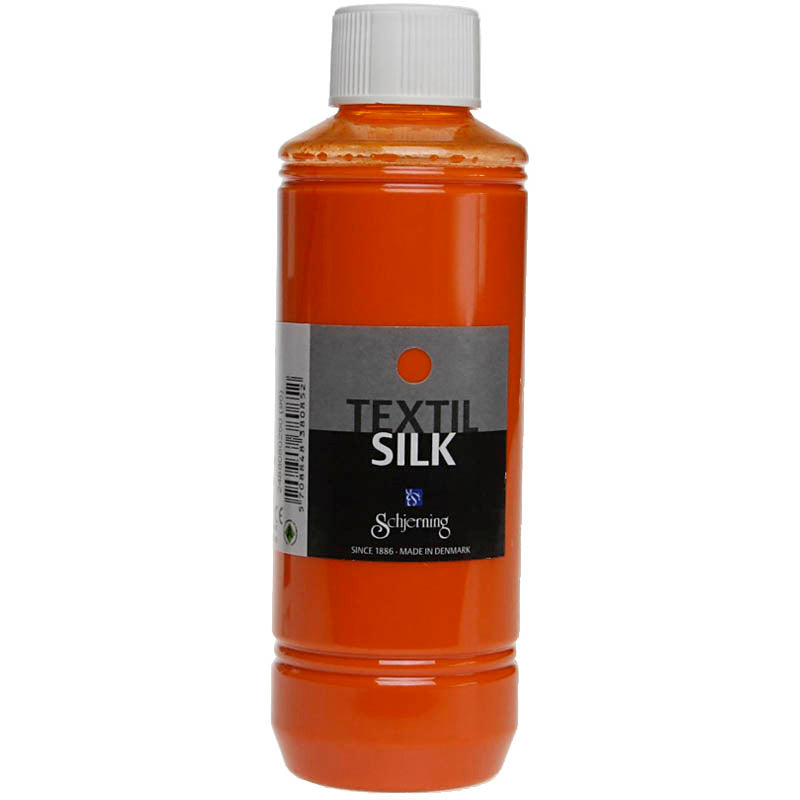 Schjerning Seidenfarbe Ascheseide, Orange, 250 ml 1 Flasche