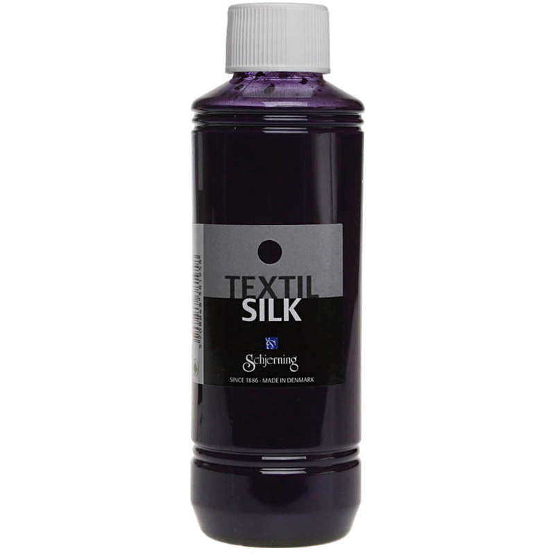 Schjerning Seidenfarbe Ascheseide, Violett, 250 ml 1 Flasche