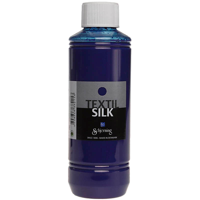 Schjerning Seidenfarbe Ascheseide, Königsblau, 250 ml 1 Flasche