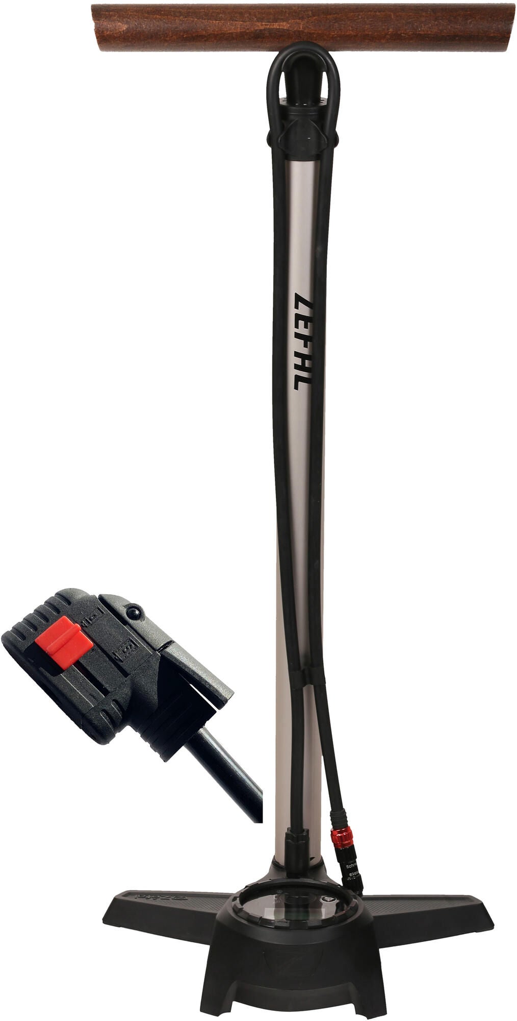 Zéfal Bodenpumpe Profil Max FP65 Silber