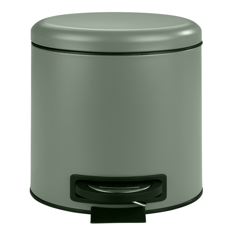 Wenko 1069576 - Abfallbehälter Leman 3l dunkelgrau. | 1 Stk