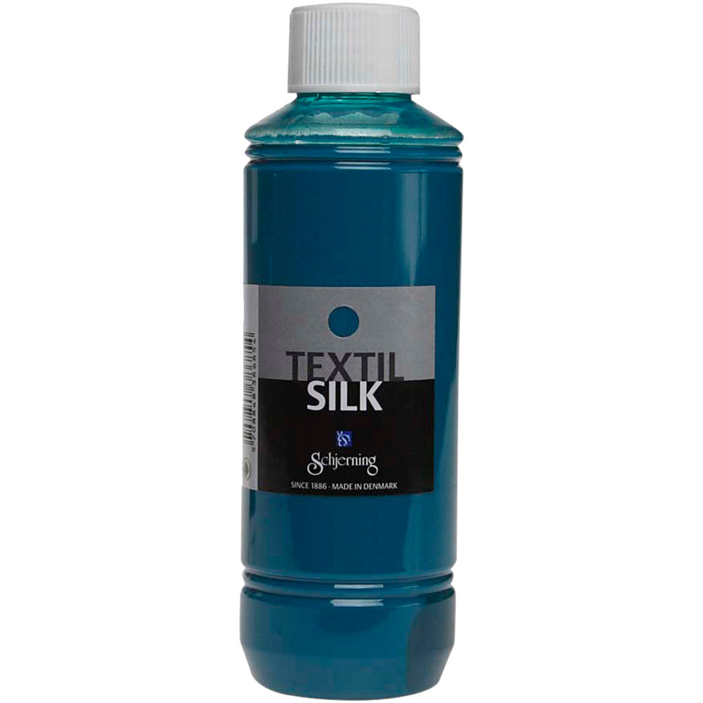 Schjerning Seidenfarbe Ascheseide, grün, 250 ml 1 Flasche