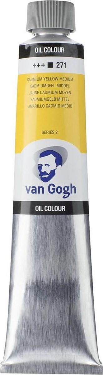 Van Gogh Ölfarbe Tube 200 ml Kadmiumgelb mittel 271