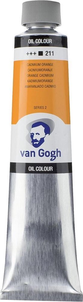 Van Gogh Ölfarbe Tube 200 ml Cadmiumorange 211