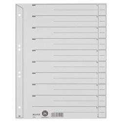 Tabs leitz 10 tabs gray