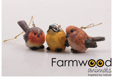 Farmwood Tiere Anhänger Vogel Polystone 5,6x3x4cm