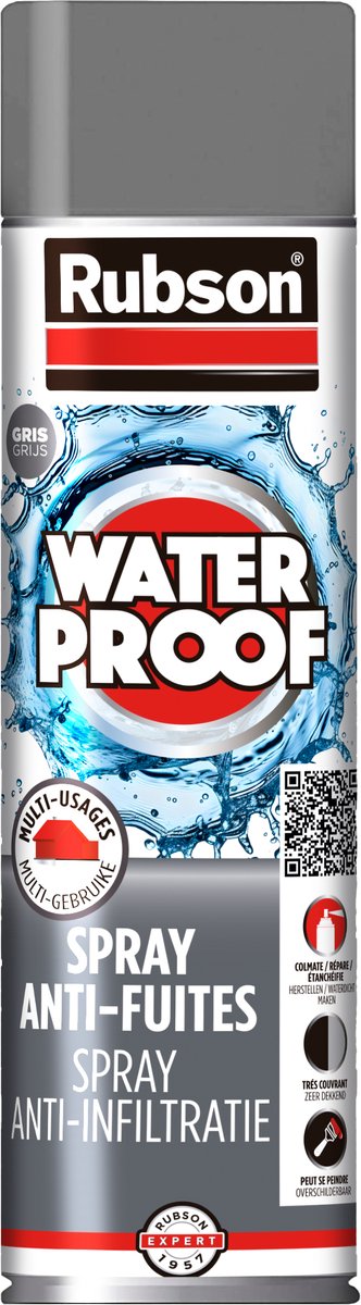 Rubson 1062665 - Aquablock grau 300ml | 2 Stk