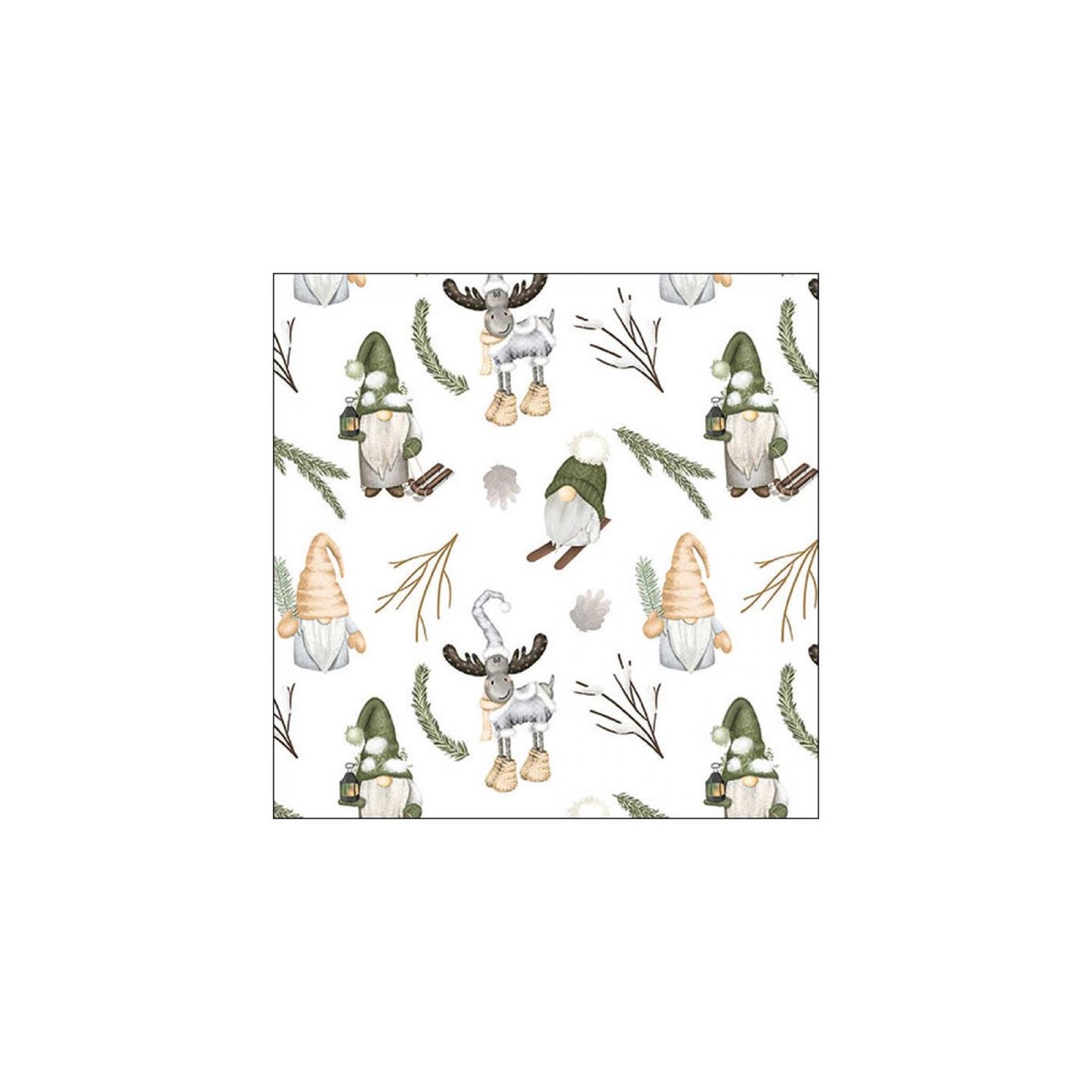 Ambiente Servietten 33cm Waldzwerge